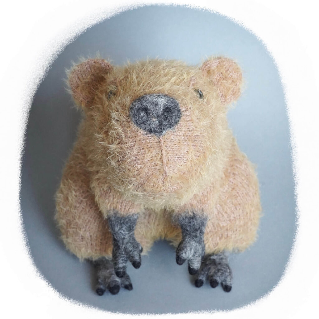 Handmade Capybara Varvara / Вязаная Капибара Варвара